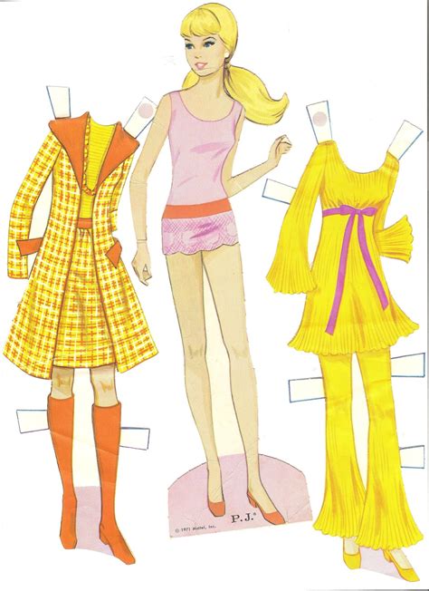 pin on paper doll
