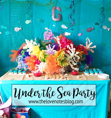 Under The Sea Birthday Party Theme