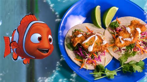 Nemos No Fish Tofu Tacos Recipe Inspired By Disney ♦ Pixars Finding