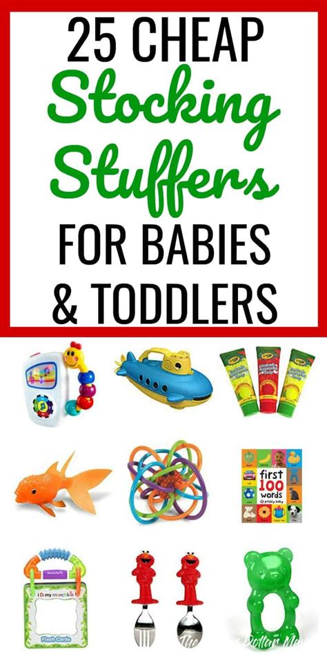 25 Stocking Stuffer Ideas For Toddlers And Babies
