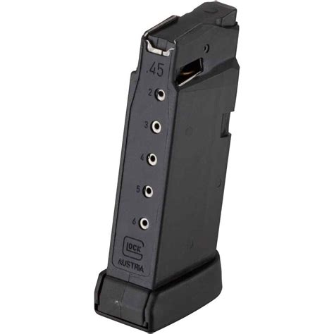 Glock Magazin Glock 36 Kaliber 45 Acp Magazine Waffenzubehör