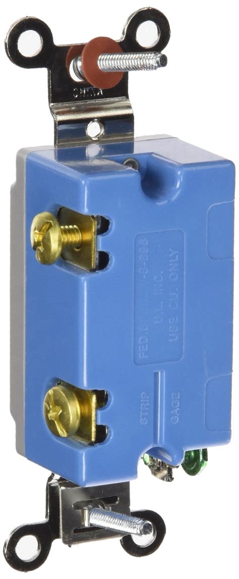 Hubbell Hbl1201 Single Pole Toggle Industrial Grade 15 Amp 120 277v