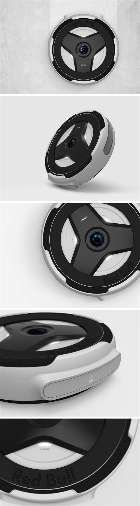 Huge range of colors and sizes. The Red Bull Robot Cleaner applies the brand's ...