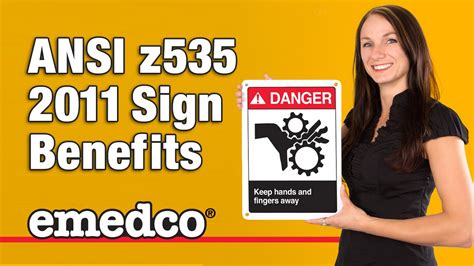 ANSI Z535 2011 Safety Sign Benefits Emedco Video YouTube
