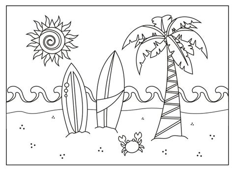 237 Free Printable Summer Coloring Pages For Kids