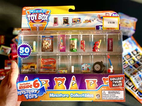 Worlds Smallest Micro Toy Box Series Mini Collectibles 20 Pack Multiminiature