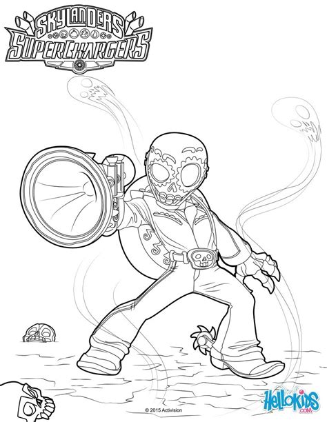 For generations, the skylanders have used their magical powers and weapons to protect skylands. Fiesta coloring pages - Hellokids.com