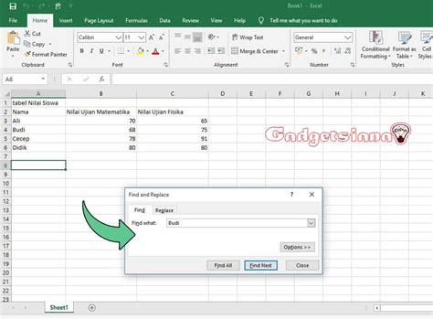 Cara Menemukan Rumus Awal dan Akhir Data di Excel