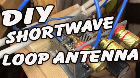 diy shortwave stealth antenna loopantenna amazing indoors basement youtube