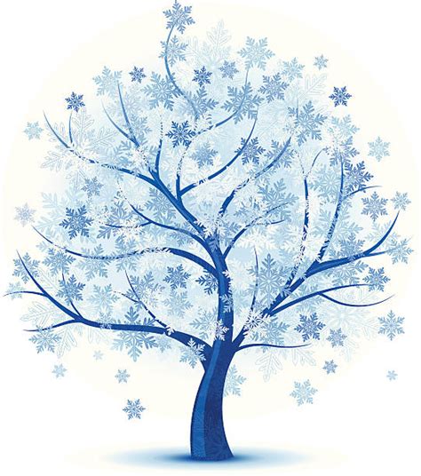 Royalty Free Snow Covered Trees Silhouette Clip Art Vector Images