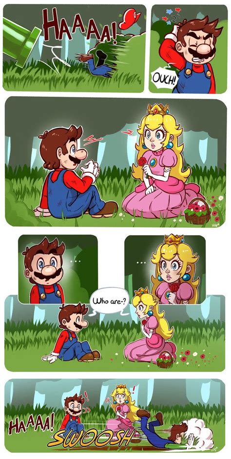 The First Meeting Super Mario S Stories By Https Deviantart Com Lc Holy On DeviantArt