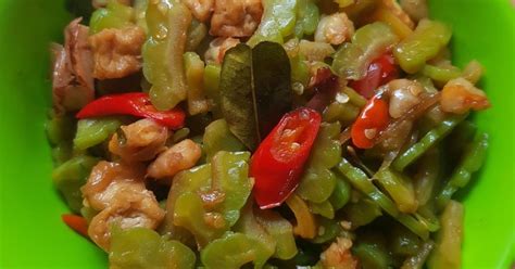 Masukkan potongan bakso dan udang. Resep Tumis Pare Tahu Udang oleh Ikasoerya - Cookpad
