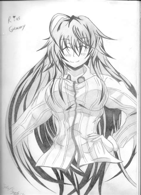 Rias Gremory Introductions By Clairesysbit On Deviantart