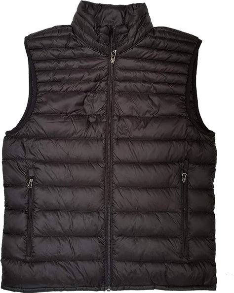 32 Degrees Heat Mens Ultralight Packable Down Vest With Stuff Bag
