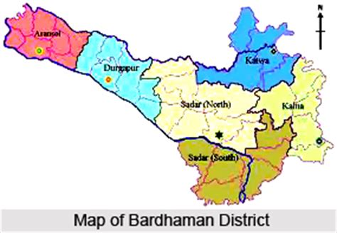 1 Map Of Bardhaman District 