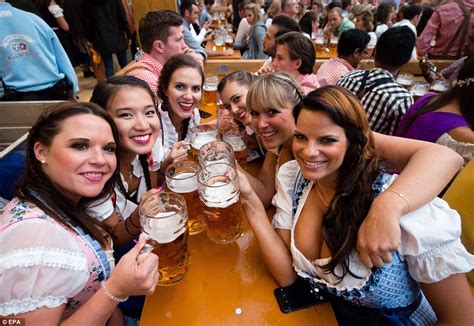 Soggy Start To Oktoberfest As Six Million Revellers Are Expected To