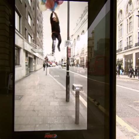 Unbelievable Advert Augmented Reality Bus Shelter Window Urbanist