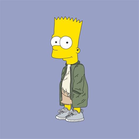 Discover more android, background, cartoon, gangsta, swag wallpapers. Bart Simpson Swag Wallpaper