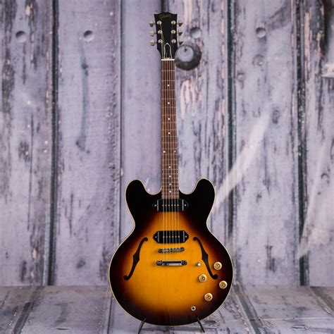 Gibson Memphis Es 335 Dot P 90 Semi Hollowbody Vintage Burst For