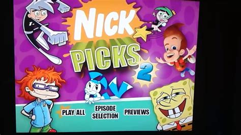 最高のコレクション Nick Picks 5 Dvd Menu 232103 Nick Picks 5 Dvd Menu