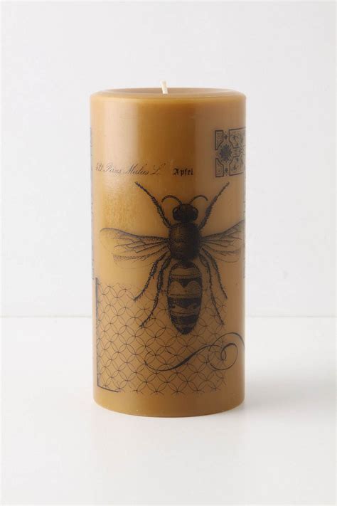 Bee Candle By Skeem Bee Candles Bee Decor Birds And The Bees