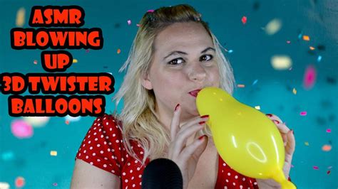 🎈 Asmr 3d Twister Balloon Blowing Deflating Up Balloons Funday Friday Part 19 🎈 Youtube