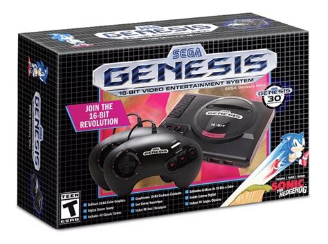 Consola Sega Genesis Mini Classics Edition 40 Juegos Mercado Libre