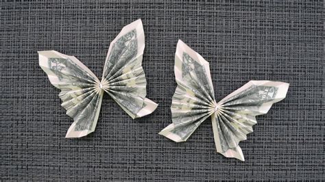 My Money Butterfly Beautiful Dollar Origami Without Glue Or Tape