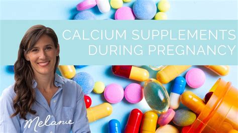 calcium supplements during pregnancy what should i take youtube