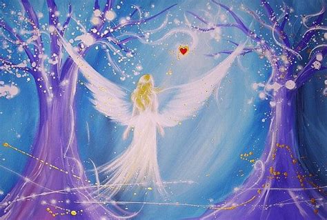 Limited Angel Art Photo In Your Heart Modern Angel Painting