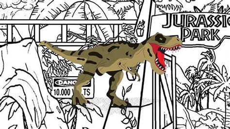 Arquivos Jurassic Park Bora Colorir