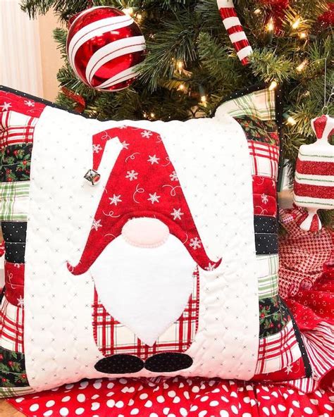 Gnome For The Holidays Pillow Kit My Girlfriends Quilt Shoppe