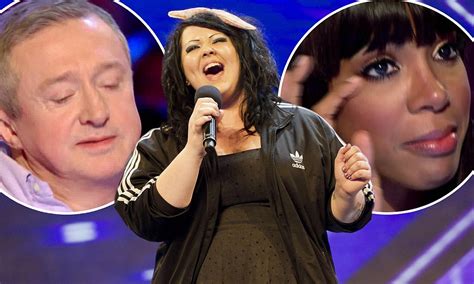 X Factor 2011 Jade Richards Reduces Kelly Rowland And Louis Walsh To