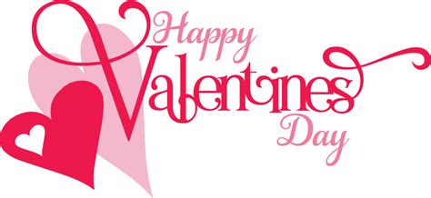 Feliz Día De San Valentín Dos Corazones Png Transparente Stickpng