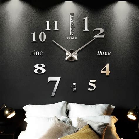 Alibaba.com offers 1,405 big wall watch products. 2019 New Home decoration big mirror wall clock modern ...