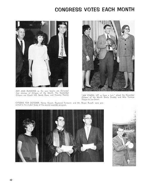 The Yellow Jacket Yearbook Of Thomas Jefferson High School 1967