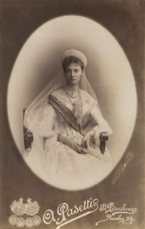 Empress Alexandra Feodorovna Public Domain Portrait Print Romanov