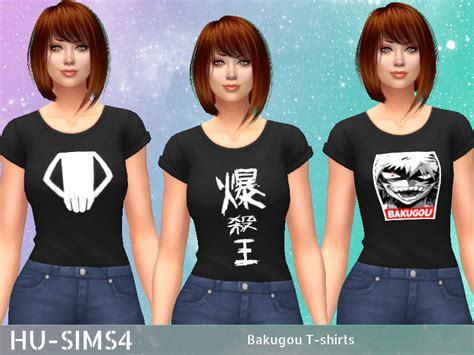 The Sims Resource Bakugou T Shirts