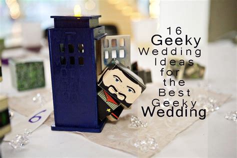 16 Inspirational Geeky Wedding Ideas For A Geeky Wedding Geeky