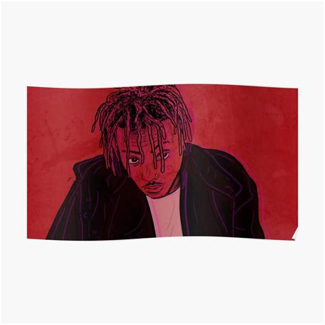 Juice Wrld Post Malone Poster Canvas Print Wooden Hanging
