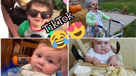 Funny Cute Babies Tiktoks And Videos Compilation Youtube