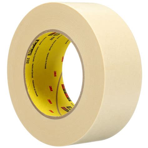 scotch® high performance masking tape 232 tan 1 89 in x 60 yd 48 mm x 55 m bulk 3m canada