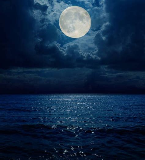 Best Moon Over Water Stock Photos Pictures And Royalty Free Images