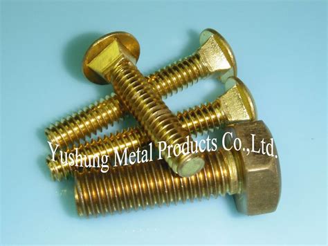 All Kinds Of Brass Bolts Yushung Metal Products Coltd