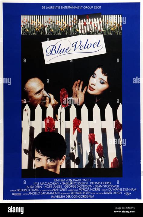 blue velvet year 1986 usa director david lynch dennis hopper kyle maclachlan isabella