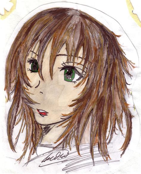 Anime Self Portrait By Biancaneve81 On Deviantart