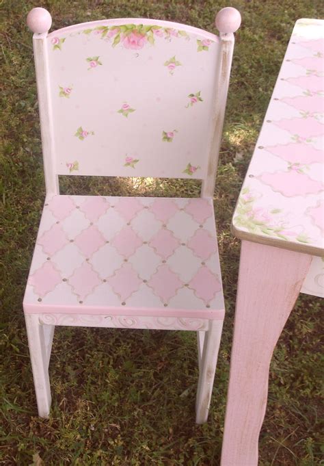 It can be folded as an armchair and separated as a chair and a table for kids. Childrens Table and Chair Set Tea Party Kids Table Chairs ...