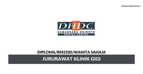Tentunya kerja kosong ini ditujukan hanya untuk warganegara malaysia sahaja. Jawatan Kosong Terkini Damansara Heights Dental Centre ...