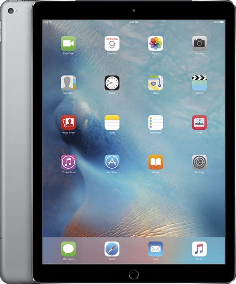 Apple 129 Inch Ipad Pro With Wi Fi Cellular 128gb Space Gray Ml3k2lla Best Buy