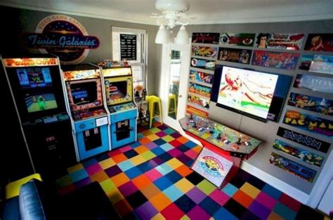 20 Diy Game Room Ideas 16 Decoración De Habitación De Juegos Diseño